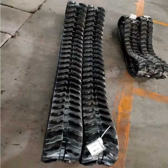 Miniescavadeira Premium tamanho de esteira de borracha 250*72*49 para Kubota Kc100