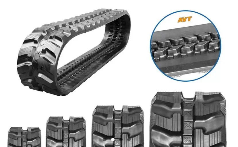 Rubber Track for Excavator Links Rubber Crawler for Loader Construction Equipments Tracks