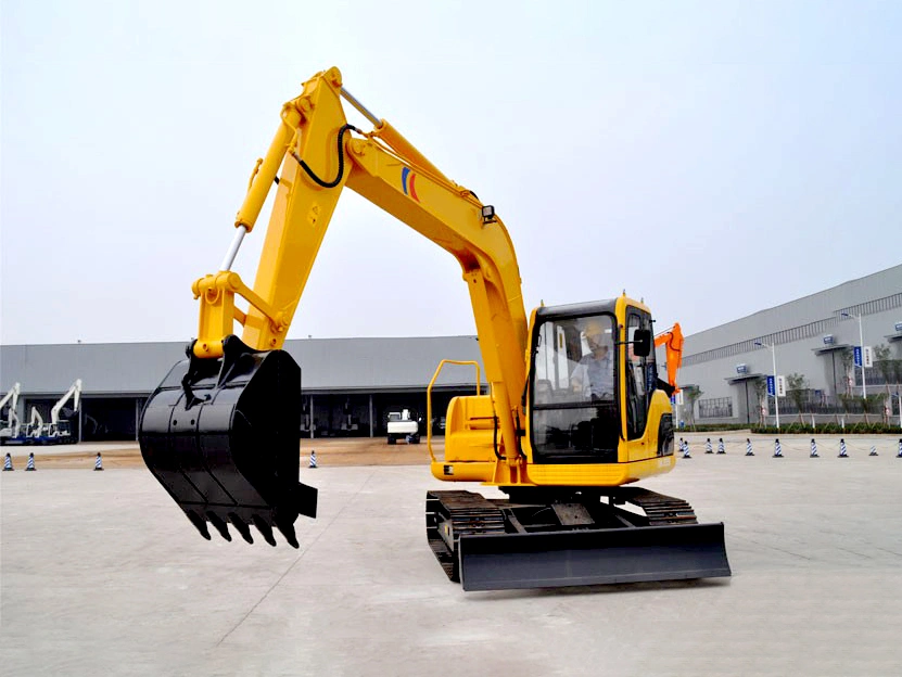 Ze75e Mini Crawler Excavator 7.5ton Minibagger Track